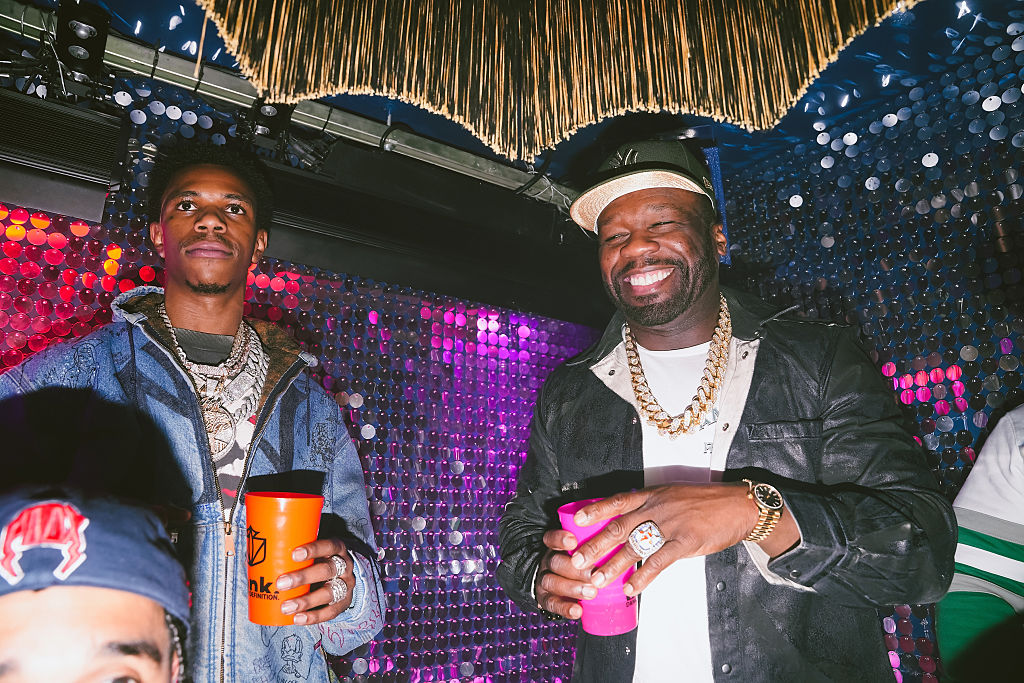 50 Cent Performs At Petite Disco