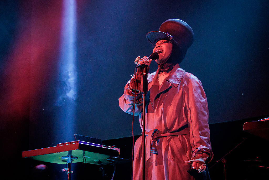Erykah Badu Performs In Milan