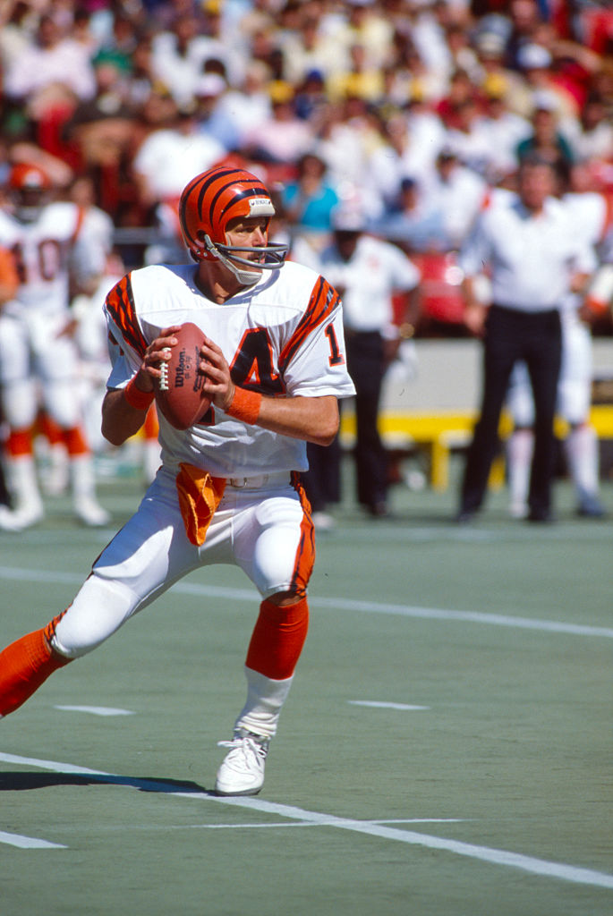 Quarterback Ken Anderson of the Cincinnati Bengals in 1982