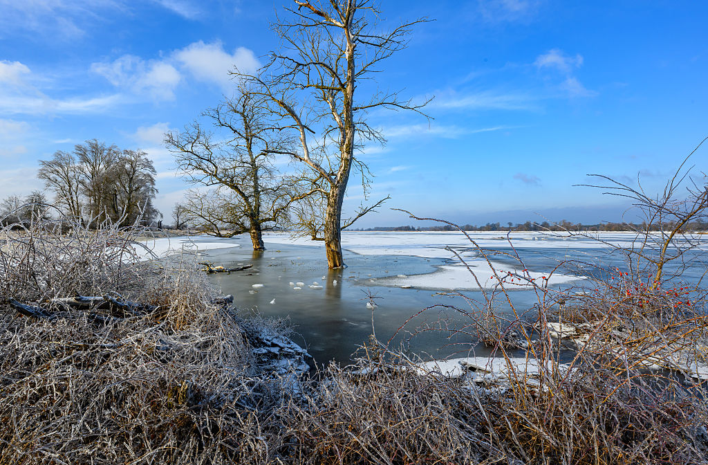 Winter weather in Brandenburg