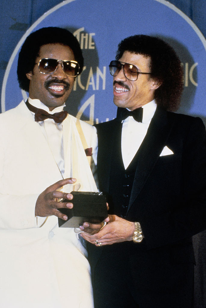 Stevie Wonder And Lionel Richie