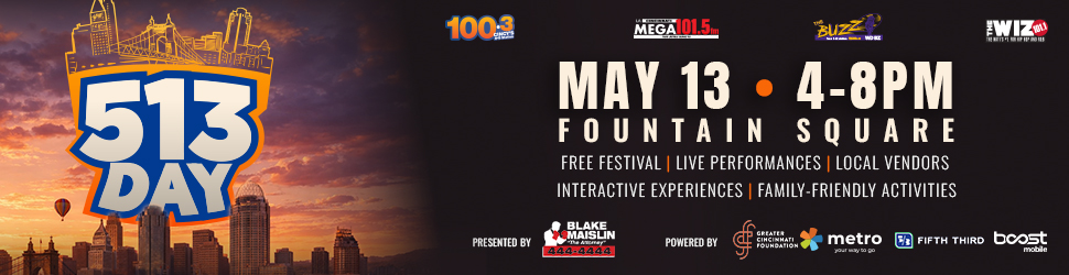 Radio One Cincinnati 513 Day Festival UPDATED 2026