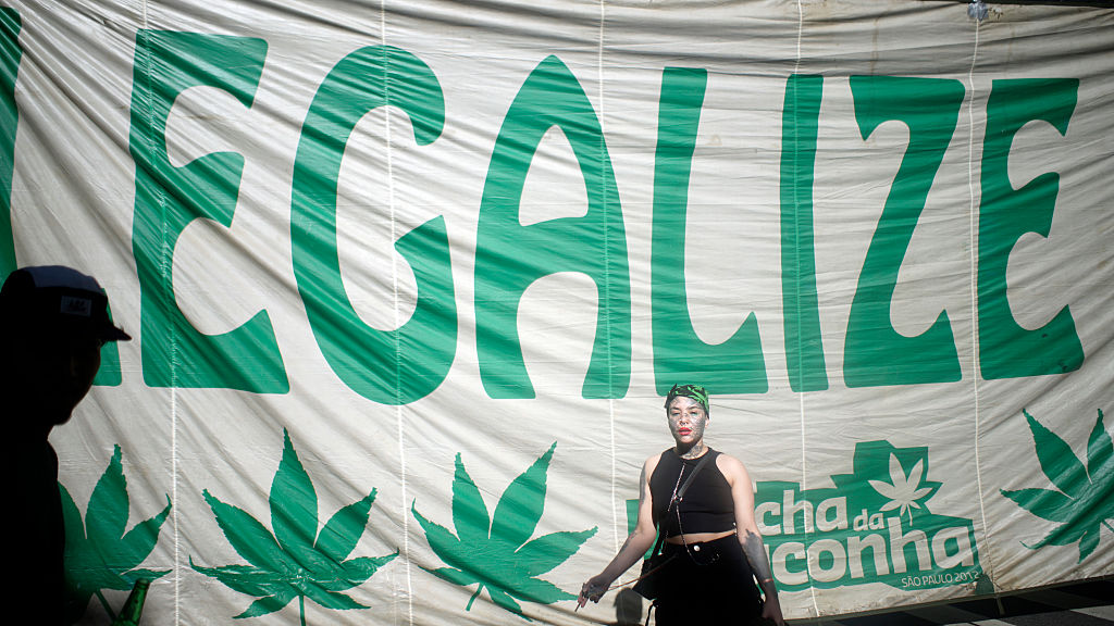 Annual March In Sao Paulo To Support The Decriminalization Of Marijuana